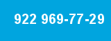 922 969-77-29